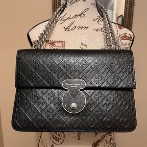 Henri Bendel Branded Leather Purse